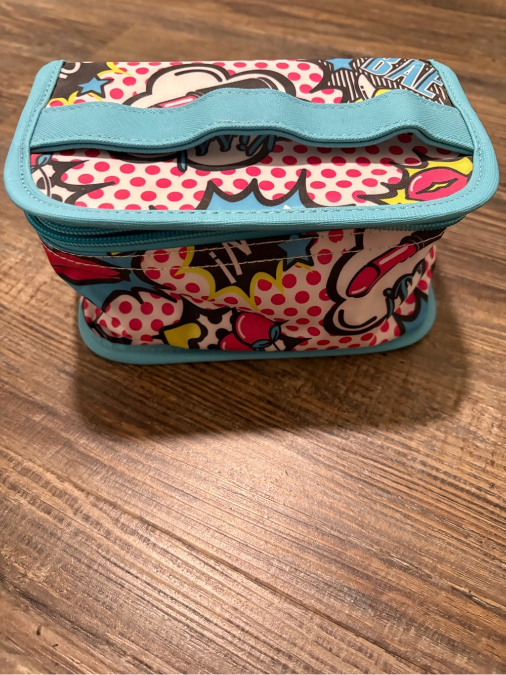 Pop Art Makeup Bag $30.00
